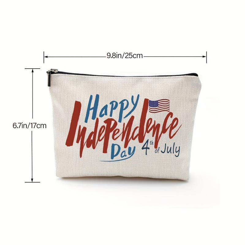 American Independence Memorial Cosmetics Bag