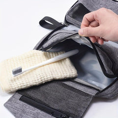 Portable Travel Toiletry Bag Waterproof Storage Bag with Hook