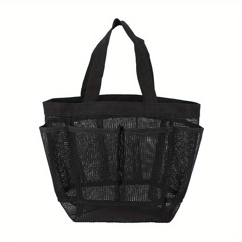 Mesh Beach Bag Travel Storage Wash Bag Mesh Convenient Swim Bath Bag