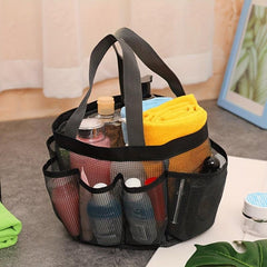 Mesh Beach Bag Travel Storage Wash Bag Mesh Convenient Swim Bath Bag