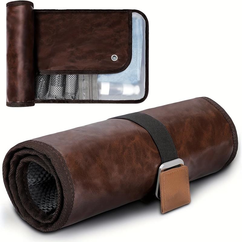 Men's Travel Toiletry Bag Waterproof Compact Bathroom Organizer