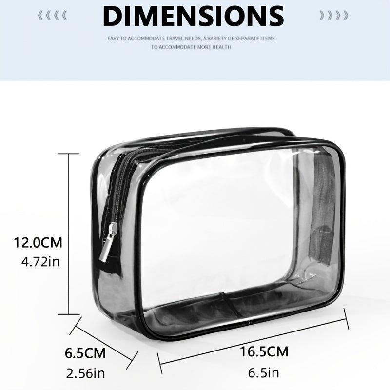 Waterproof Transparent Wash Cosmetic Bag Travel Storage