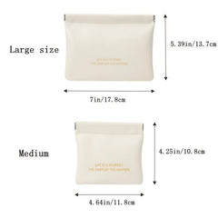 PU Leather Storage Bag for Cosmetics and Jewelry
