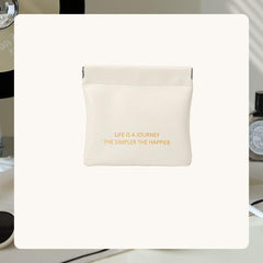 PU Leather Storage Bag for Cosmetics and Jewelry