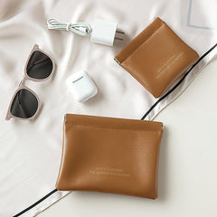 PU Leather Storage Bag for Cosmetics and Jewelry