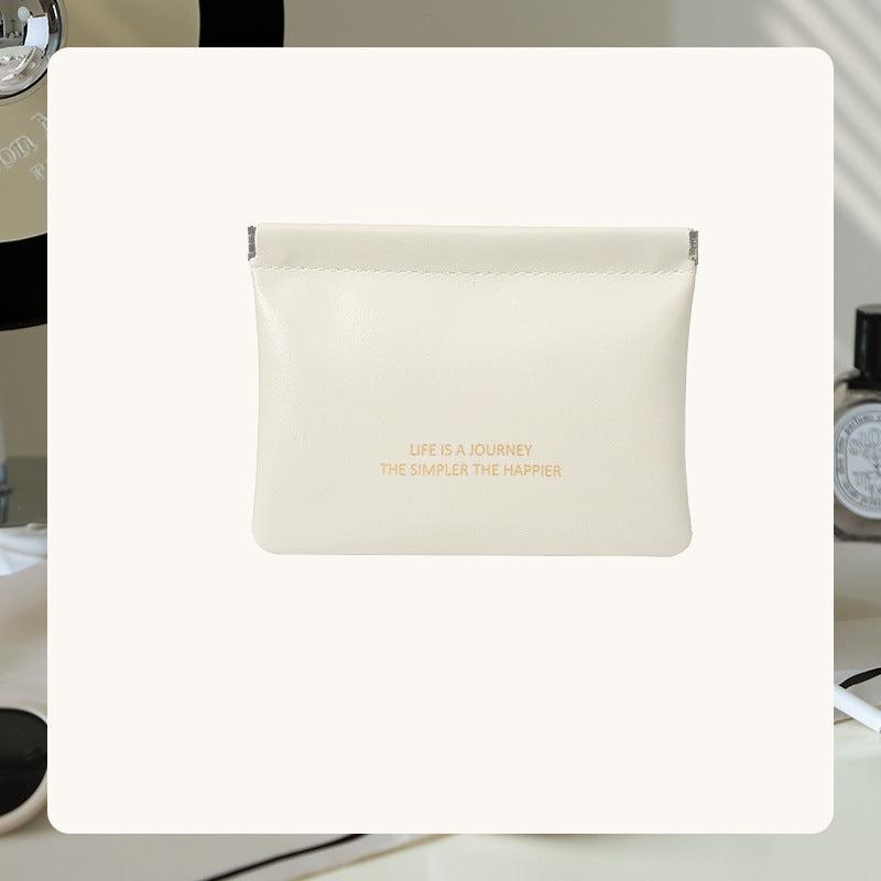 PU Leather Storage Bag for Cosmetics and Jewelry
