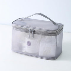 Large Storage Bag Travel Transparent Wind Mesh Cosmetic Portable Washing Bag