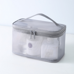Large Storage Bag Travel Transparent Wind Mesh Cosmetic Portable Washing Bag