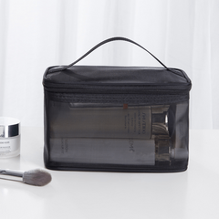 Large Storage Bag Travel Transparent Wind Mesh Cosmetic Portable Washing Bag