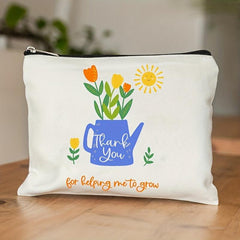Potted Plant Cosmetics Bag Toiletry Wash Bag for Short Trip