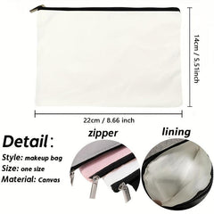 Potted Plant Cosmetics Bag Toiletry Wash Bag for Short Trip