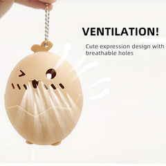 Silicone Makeup Sponge Holder Shatterproof Breathable Case For Travel