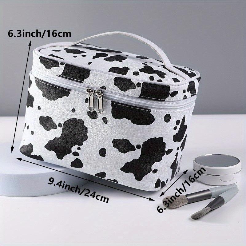 PU Leather Waterproof Makeup Storage Bag Toiletry Travel Washing Bag