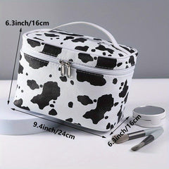 PU Leather Waterproof Makeup Storage Bag Toiletry Travel Washing Bag