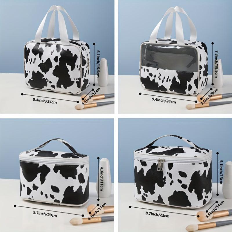 PU Leather Waterproof Makeup Storage Bag Toiletry Travel Washing Bag