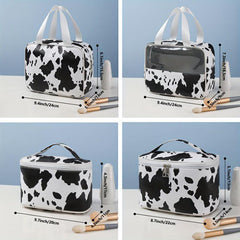 PU Leather Waterproof Makeup Storage Bag Toiletry Travel Washing Bag