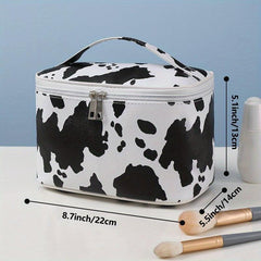 PU Leather Waterproof Makeup Storage Bag Toiletry Travel Washing Bag