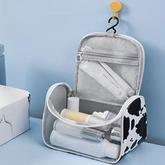 PU Leather Waterproof Makeup Storage Bag Toiletry Travel Washing Bag