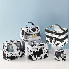 PU Leather Waterproof Makeup Storage Bag Toiletry Travel Washing Bag