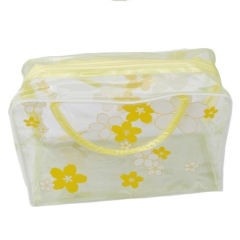 Transparent PVC Finishing Bag Makeup Bag Toiletries Storage Bag
