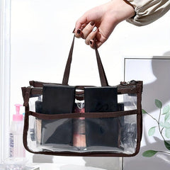 Transparent Toiletry Bag for Travel Large Capacity Waterproof Handbag