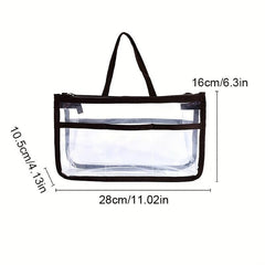 Transparent Toiletry Bag for Travel Large Capacity Waterproof Handbag