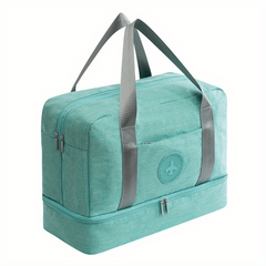 Large Capacity Duffel with Shoe Storage & Wet/Dry Separation Travel Bag