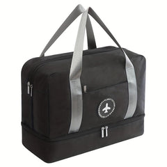 Large Capacity Duffel with Shoe Storage & Wet/Dry Separation Travel Bag