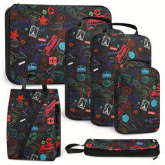 Cambond Packing Cubes Set of 5 for Travel, Luggage Organizers Compression Cubes