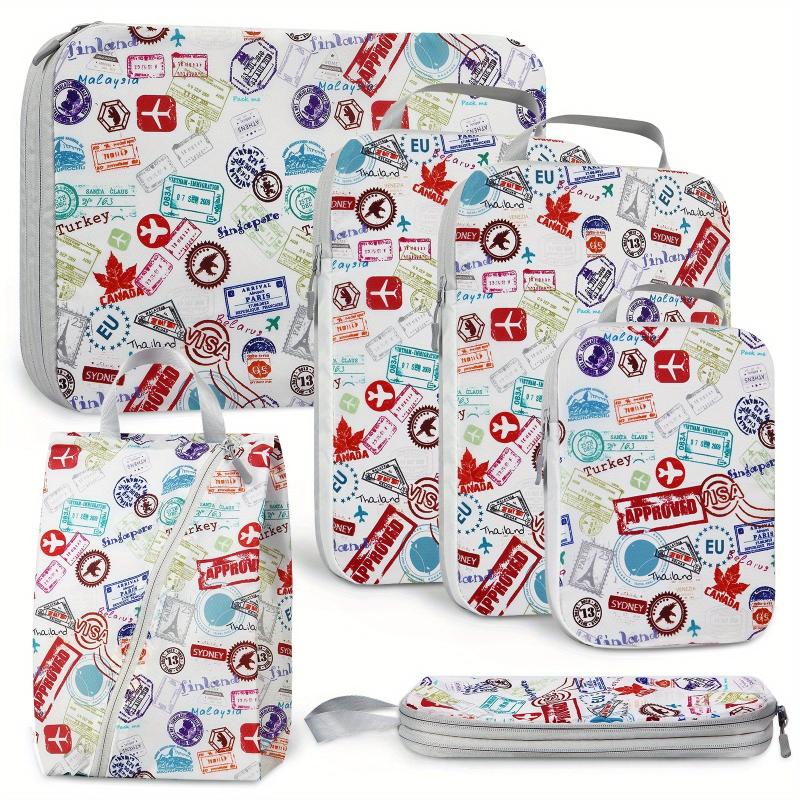 Cambond Packing Cubes Set of 5 for Travel, Luggage Organizers Compression Cubes