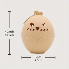 Silicone Makeup Bag & Sponge Holder Set - Travel Toiletry Bag Purse