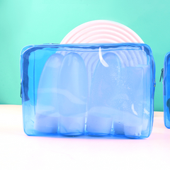 Solid Women's Makeup Bag Portable Storage Bag Waterproof
