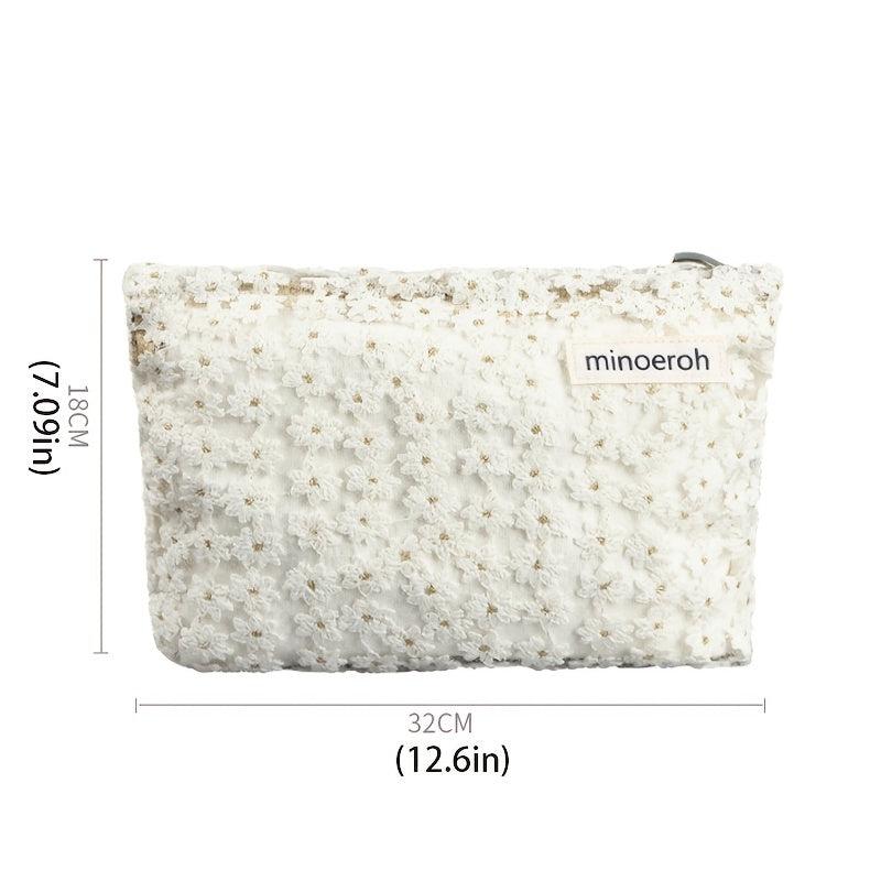 Embroidered Storage Bag Evening Party Makeup Bag Toiletry Bag