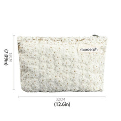 Embroidered Storage Bag Evening Party Makeup Bag Toiletry Bag