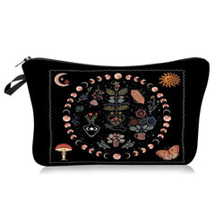 Moon Butterfly Cosmetics Bag Travel Toiletry Bag