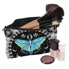 Moon Butterfly Cosmetics Bag Travel Toiletry Bag