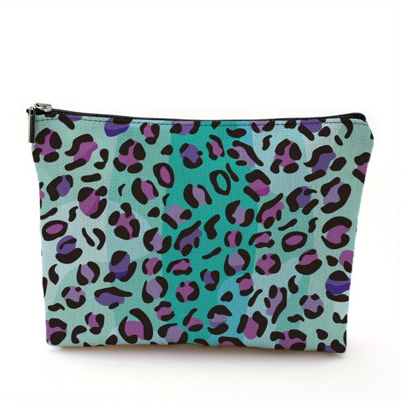 Leopard Style Makeup Bag Waterproof Cosmetic Pouch