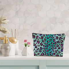Leopard Style Makeup Bag Waterproof Cosmetic Pouch