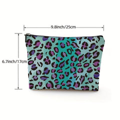 Leopard Style Makeup Bag Waterproof Cosmetic Pouch