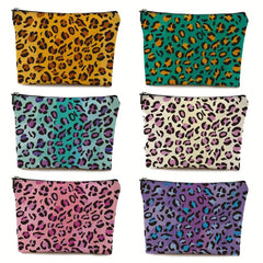 Leopard Style Makeup Bag Waterproof Cosmetic Pouch
