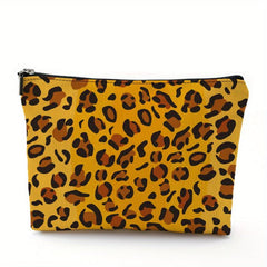Leopard Style Makeup Bag Waterproof Cosmetic Pouch