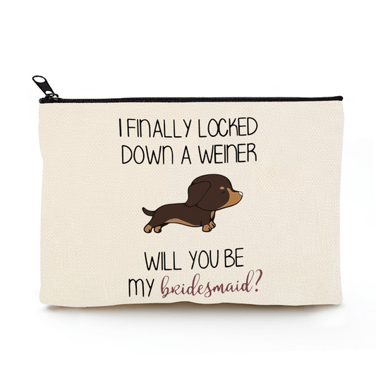 Cartoon Dog Pattern Cosmetic Bag Waterproof Toiletry Bag