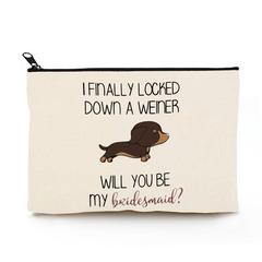 Cartoon Dog Pattern Cosmetic Bag Waterproof Toiletry Bag
