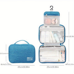 Dry & Wet Separate Storage Bag Wash Bag Portable Travel Skin Care Products Bag