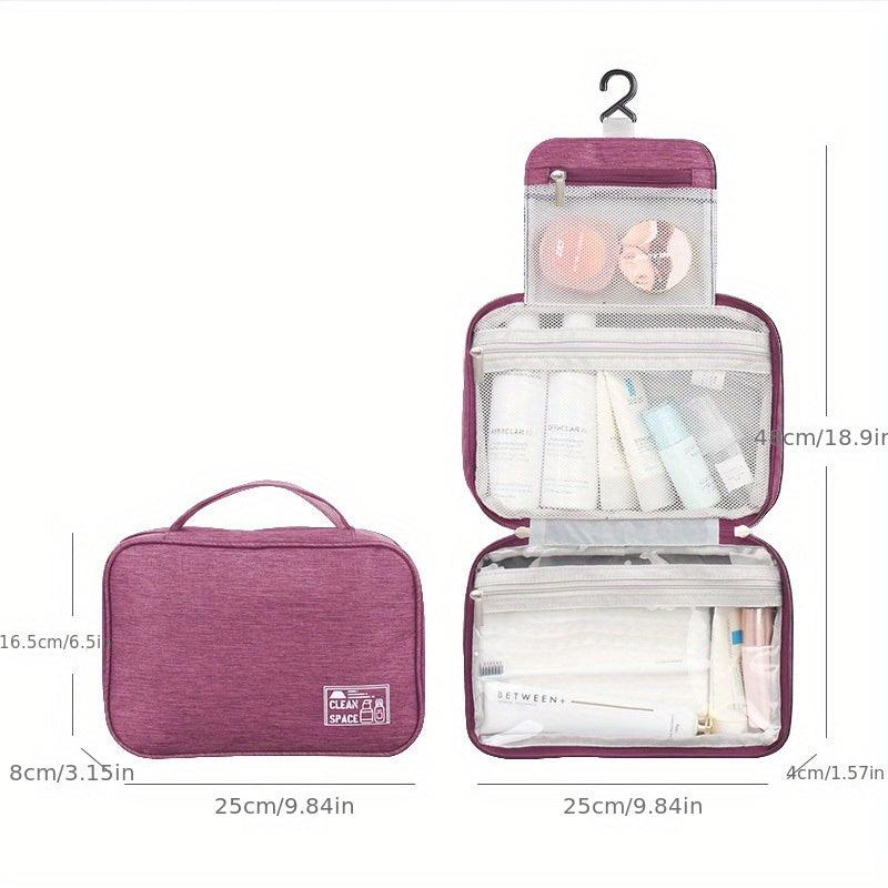 Dry & Wet Separate Storage Bag Wash Bag Portable Travel Skin Care Products Bag