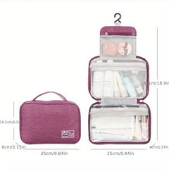 Dry & Wet Separate Storage Bag Wash Bag Portable Travel Skin Care Products Bag