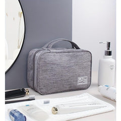 Dry & Wet Separate Storage Bag Wash Bag Portable Travel Skin Care Products Bag