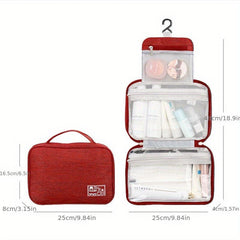 Dry & Wet Separate Storage Bag Wash Bag Portable Travel Skin Care Products Bag