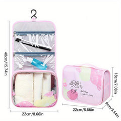 Portable Hanging Wash Bag Large Capacity Travel Multifunctional Cosmetic Bag