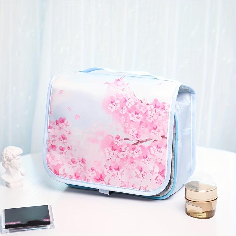 Portable Hanging Wash Bag Large Capacity Travel Multifunctional Cosmetic Bag